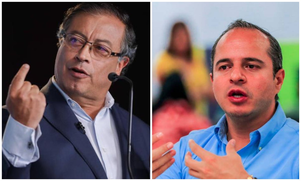 Juan Fernando Espinal y Gustavo Petro