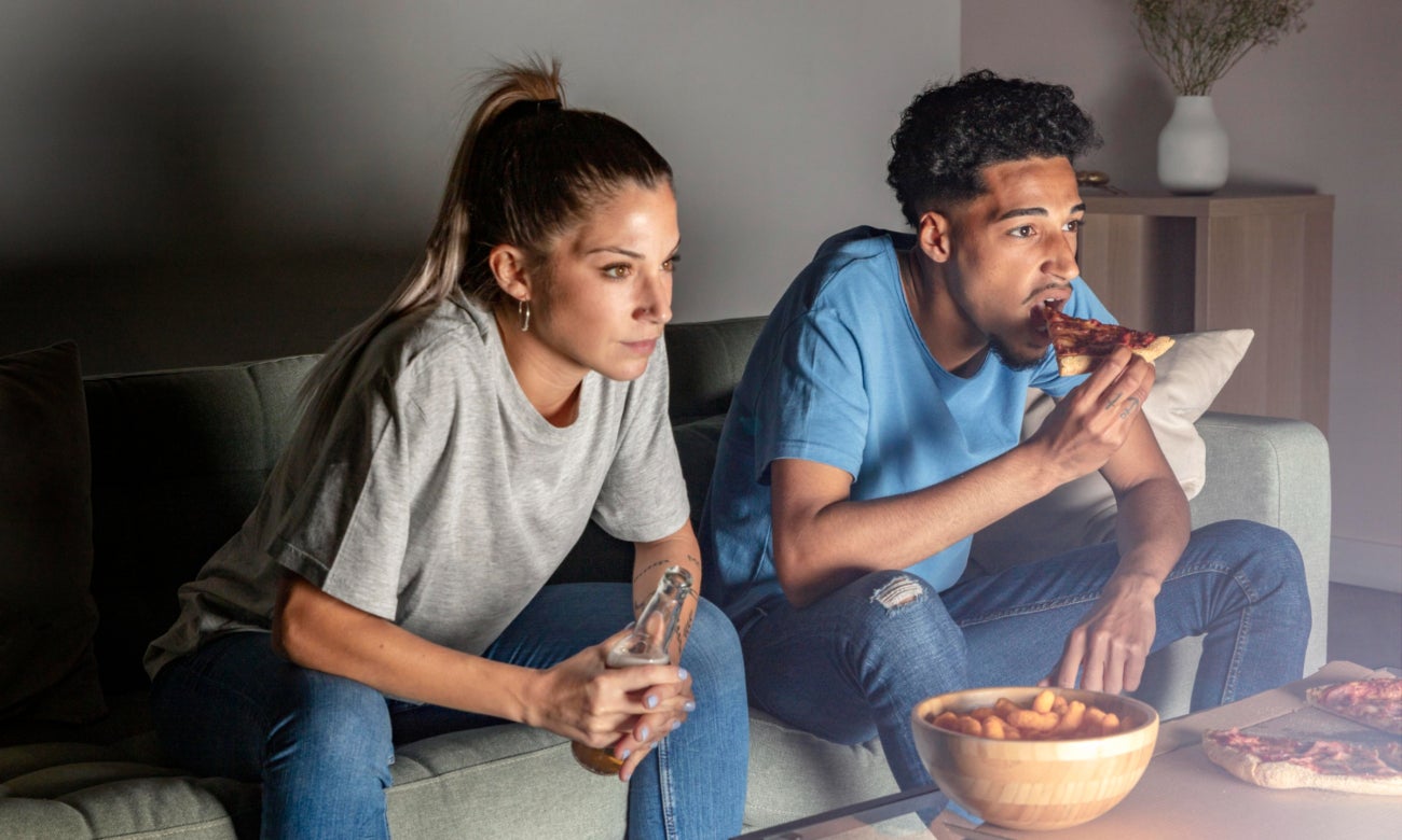 Comer en casa - ver películas