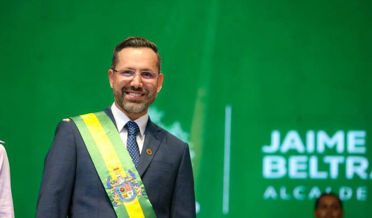 Jaime Andrés Beltrán, alcalde de Bucaramanga