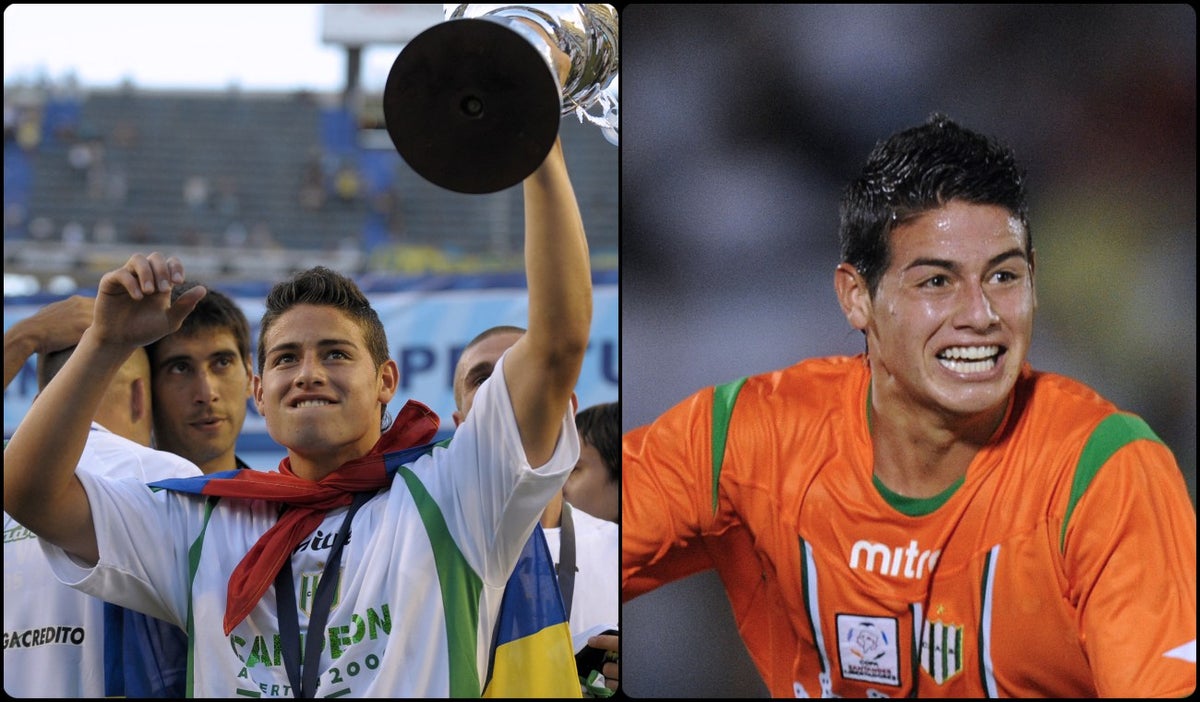 James Rodríguez en Banfield