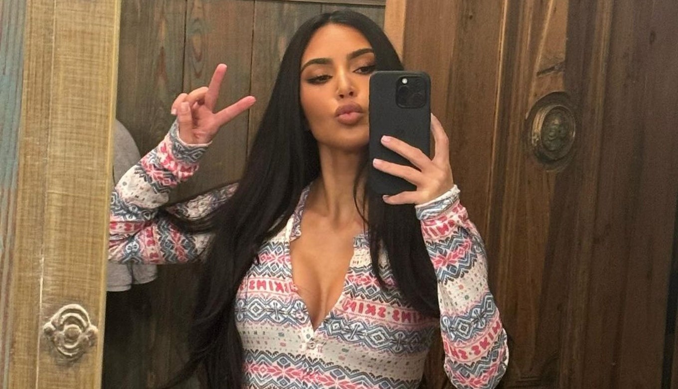 Kim Kardashian en su Instagram