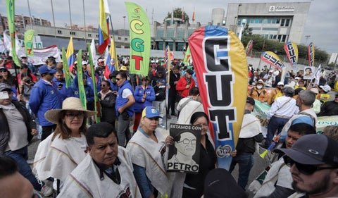 Marchas en Bogotá