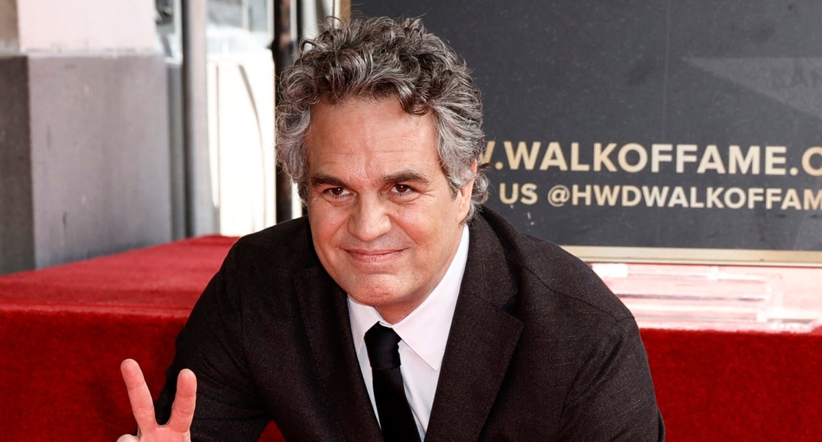 Mark Ruffalo recibió su estrella de la fama