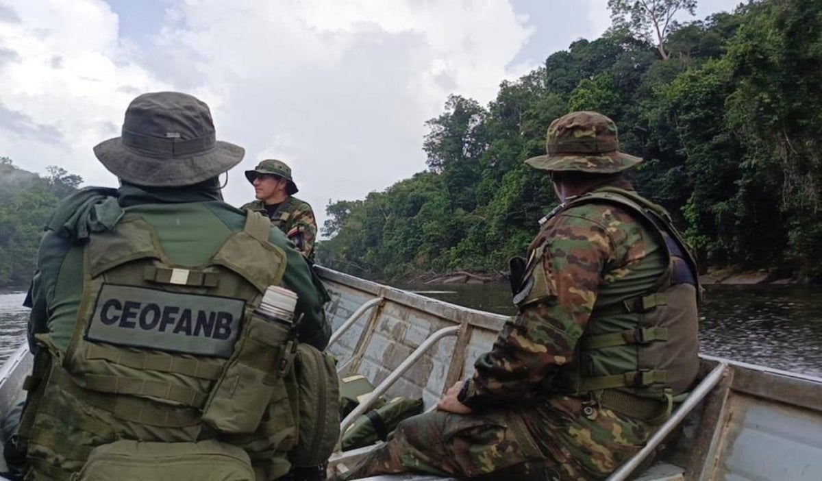 Militares venezolanos
