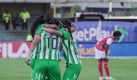 Nacional vs Santa Fe en la Liga Femenina