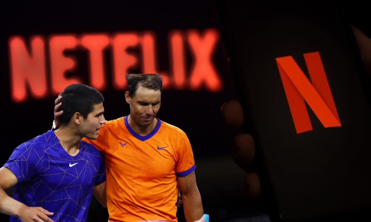 Netflix comienza a transmitir deportes: empieza con partido de Nadal y Alcaraz