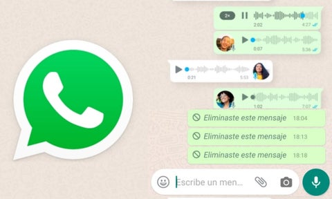 Truco para ver que decían los mensajes eliminados en WhatsAp