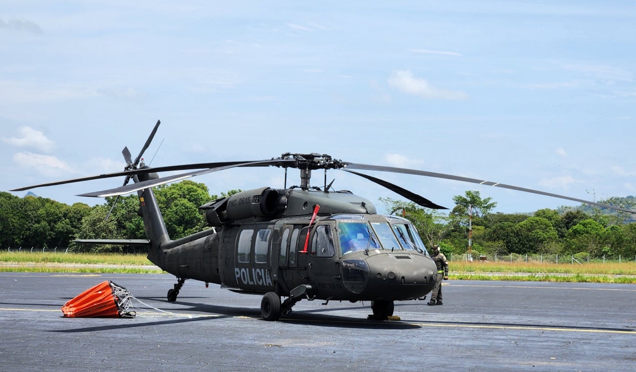 Helicóptero de la Policía