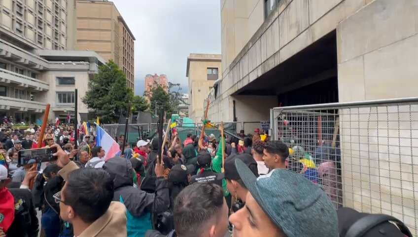 Rechazo a la no elección de la Fiscal General de la Nación