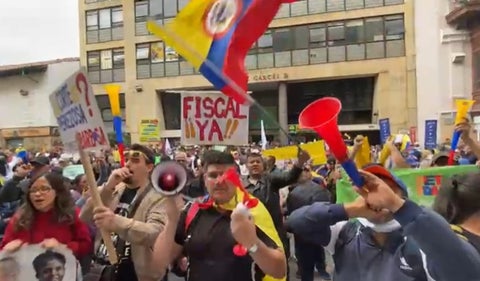 Protestas por elección de fiscal