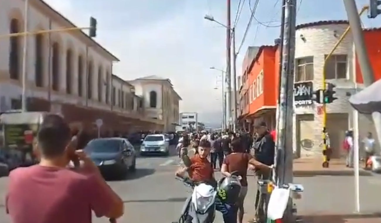 Protestas en San Andresito de San José