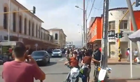 Protestas en San Andresito de San José
