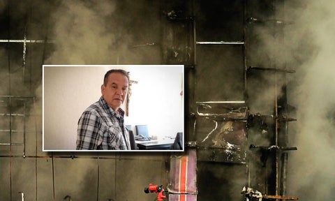 Héroe: Profesor murió por salvar a niño de 9 años de un incendio