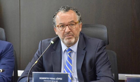 Roberto Carlos Vidal, presidente de la JEP