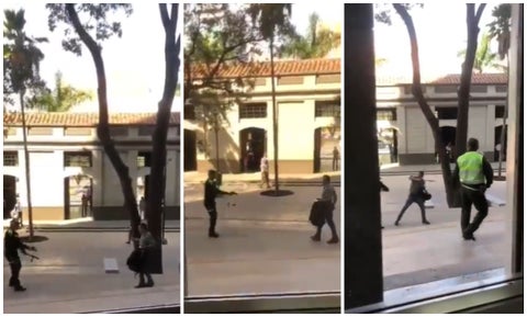 [Video] Palacio de Justicia de Medellín: ataque a machete