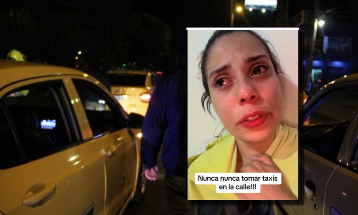 Mujer sufrió aterrador robo en taxi al norte de Bogotá VIDEO