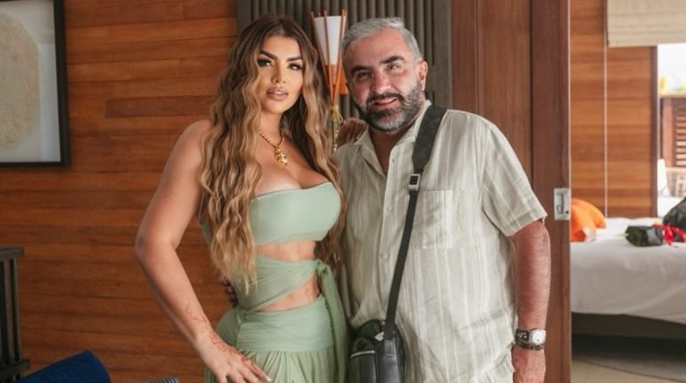 Vicente Fernández Jr. y Mariana González
