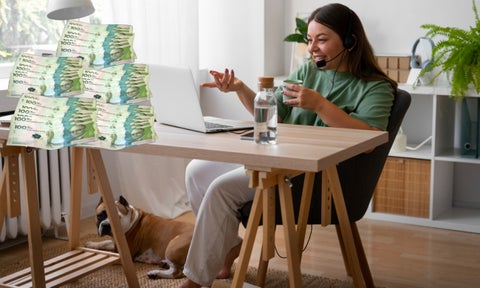 Plataformas de empleo para que mujeres trabajen desde casa y ganen buen dinero