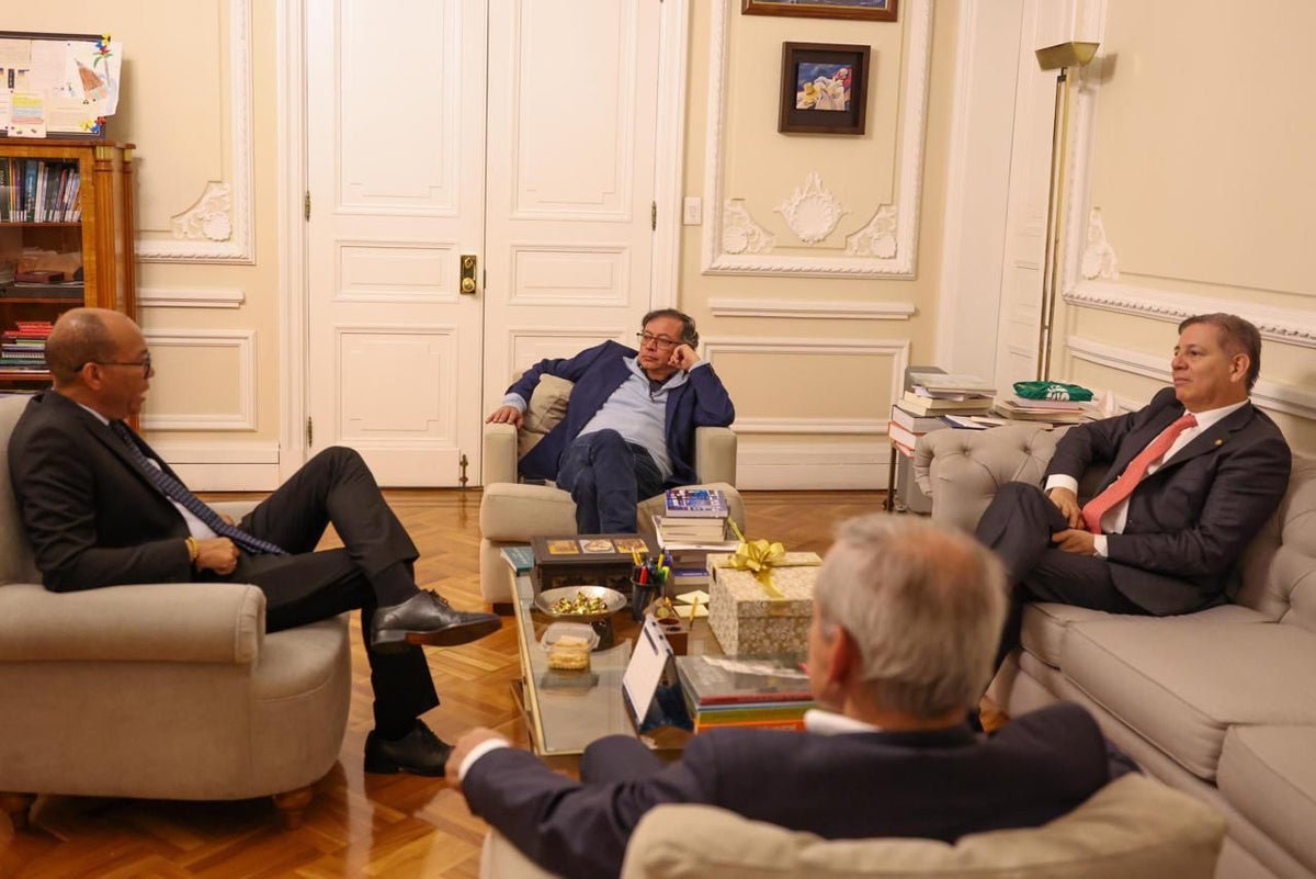 Reunión presidente Petro y presidente de la Corte Suprema