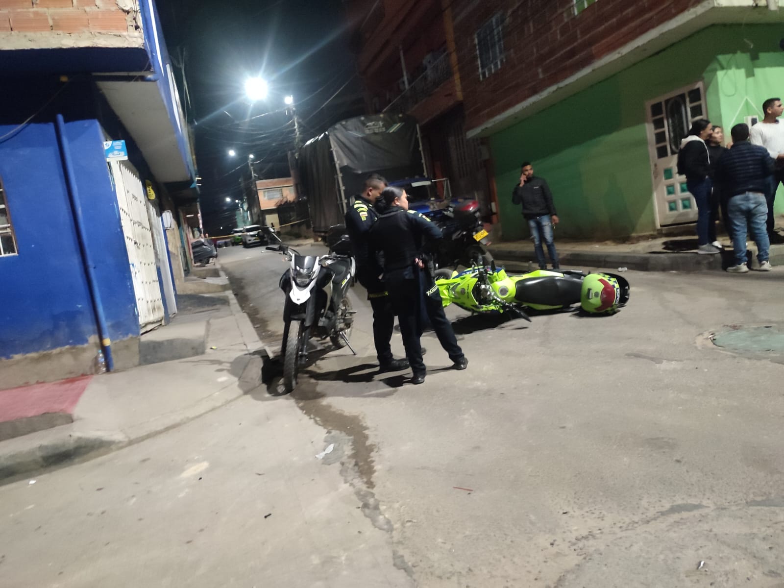 Balacera en Bogotá