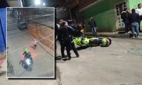 VIDEO de la cobarde emboscada a Policías en Bogotá