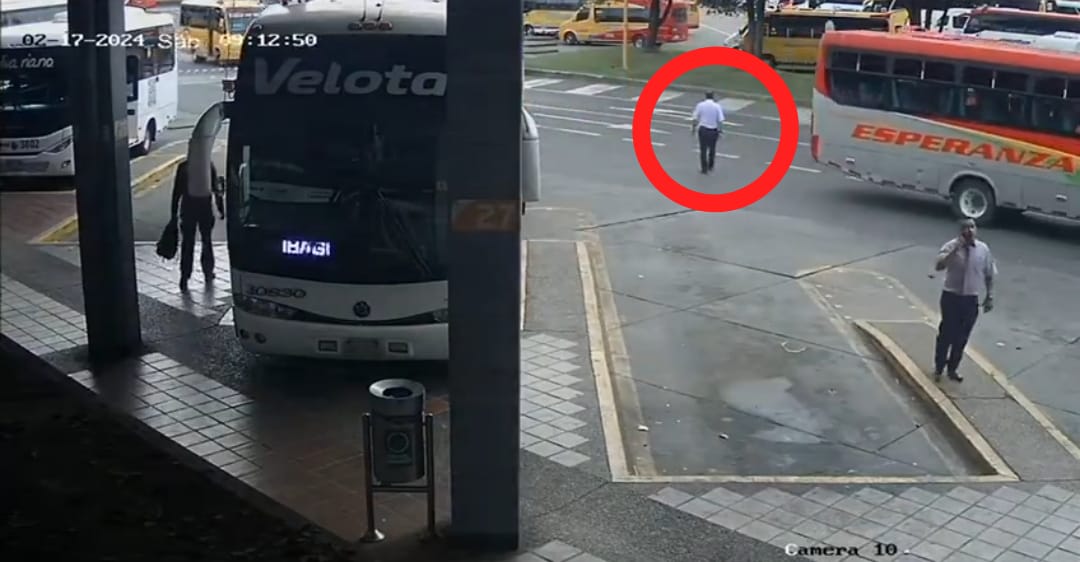Grave accidente en la Terminal de Transporte de Bogotá