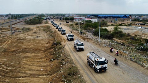 Llegada de 180 carrotanques nuevos a La Guajira