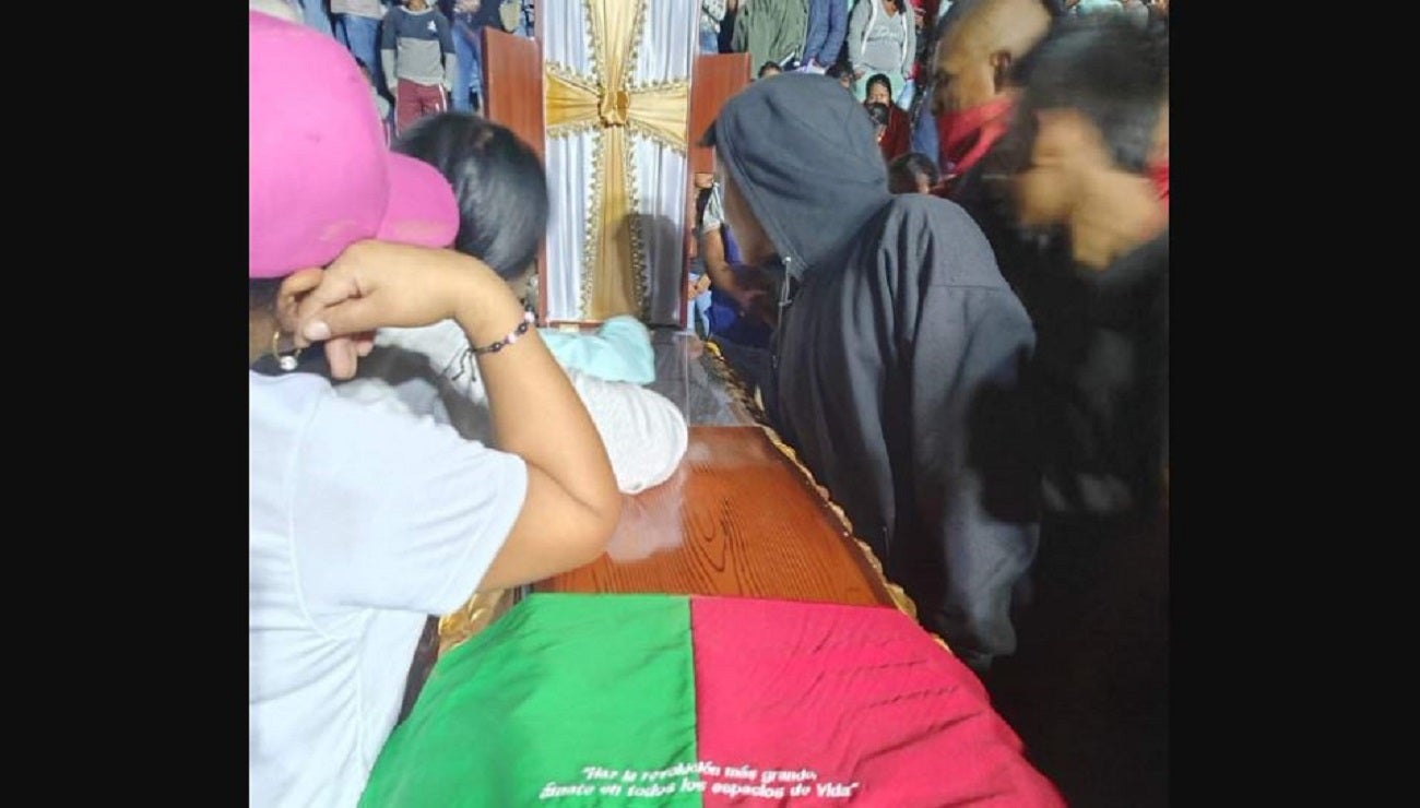 Sepelio de lideresa Carmelina Yule, en Cauca