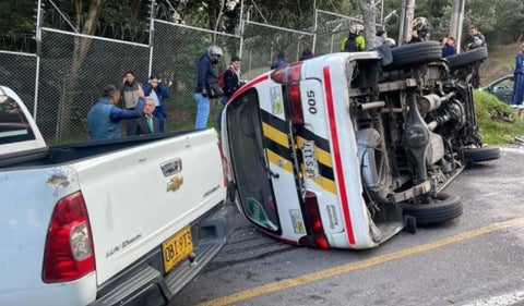 Accidente de ruta escolar