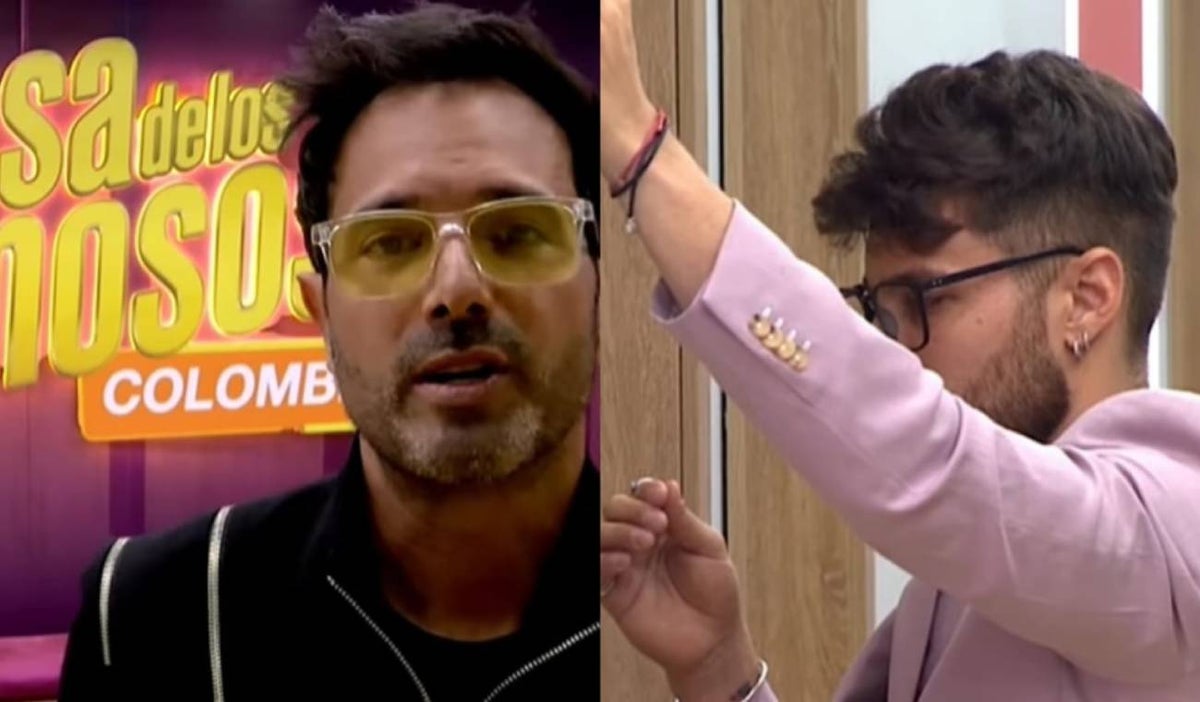 Alejandro Estrada y Melfi en La Casa de los Famosos