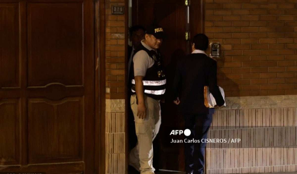 Allanamiento a la casa de Dina Boluarte