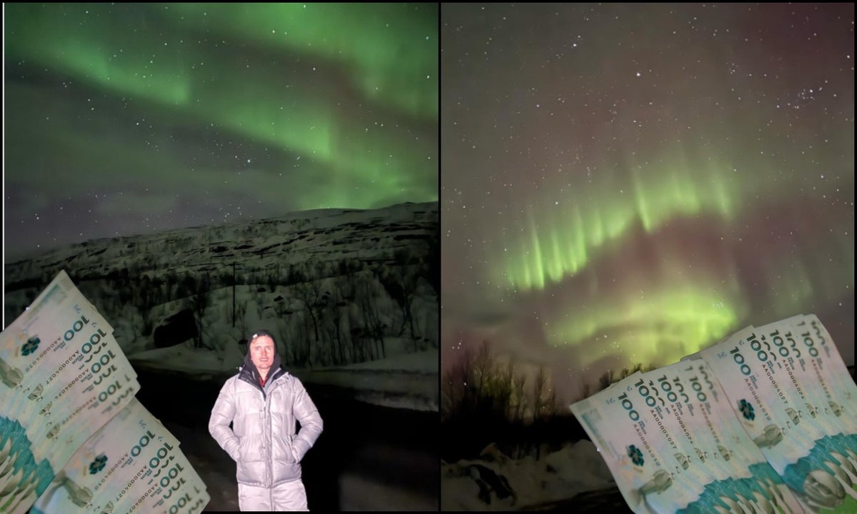 Cuánto vale ir a ver auroras boreales a Noruega