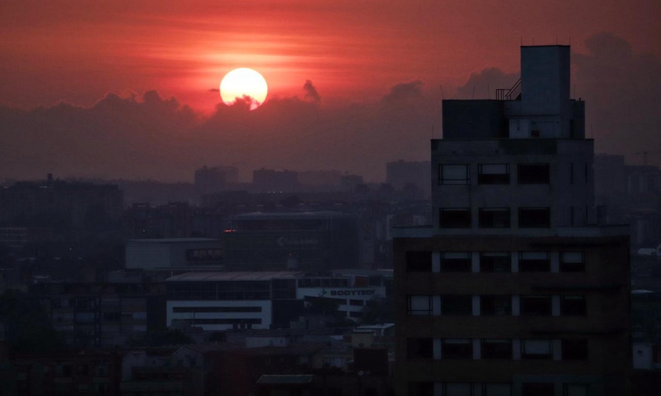 Efecto tapa de olla genera mala calidad del aire en Bogotá
