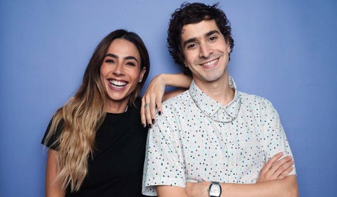Carla Giraldo y 'Carmelo'