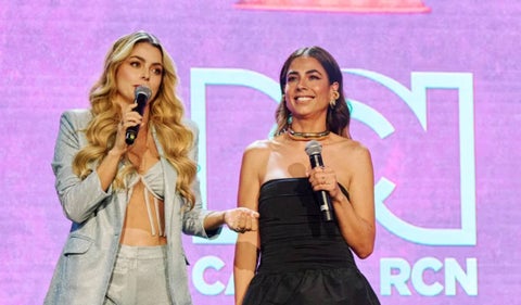 Cristina Hurtado y Carla Giraldo