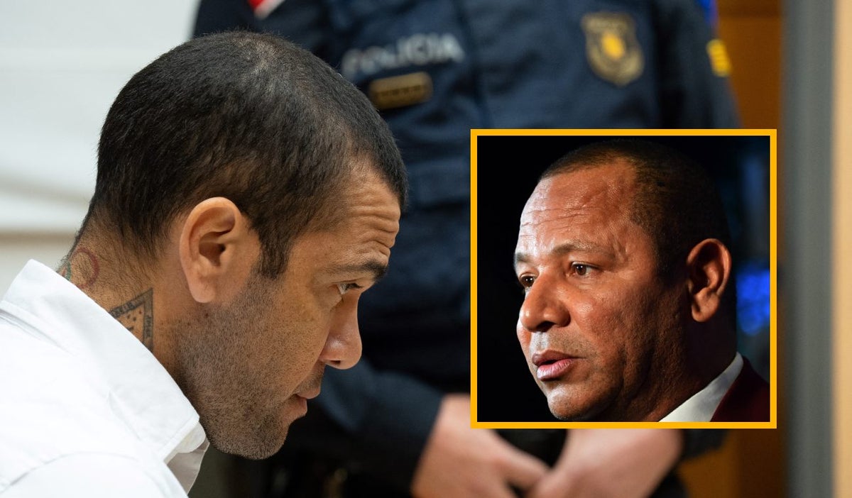 Dani Alves y Neymar Santos