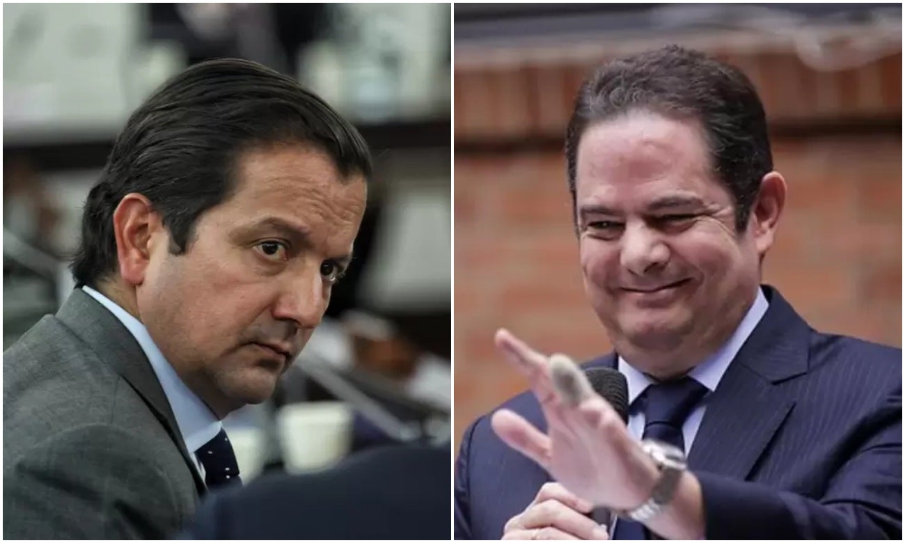 David Luna y Germán Vargas Lleras