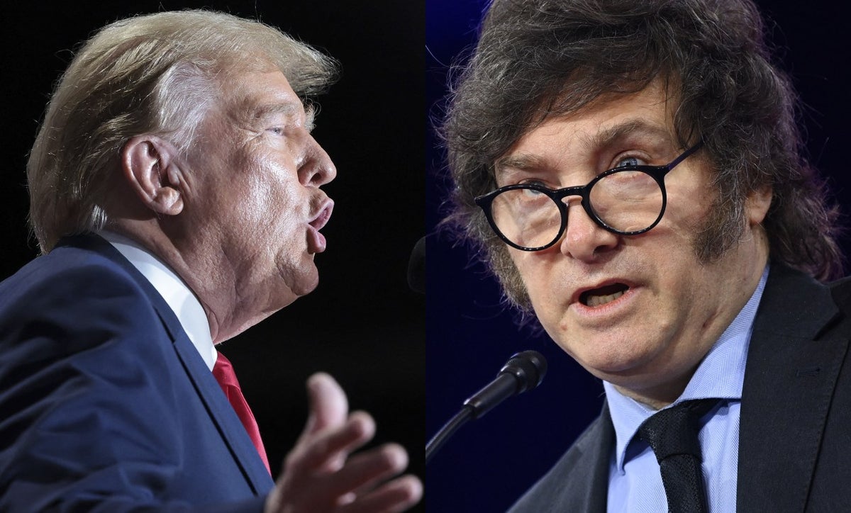 Donald Trump declara su simpatía por Javier Milei