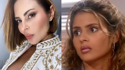 Estefanía Gómez en su papel de Aura María en Betty, la fea