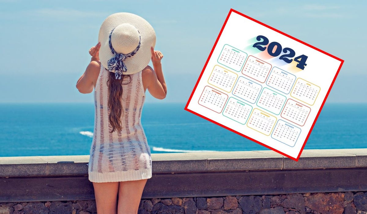 Los festivos de 2024