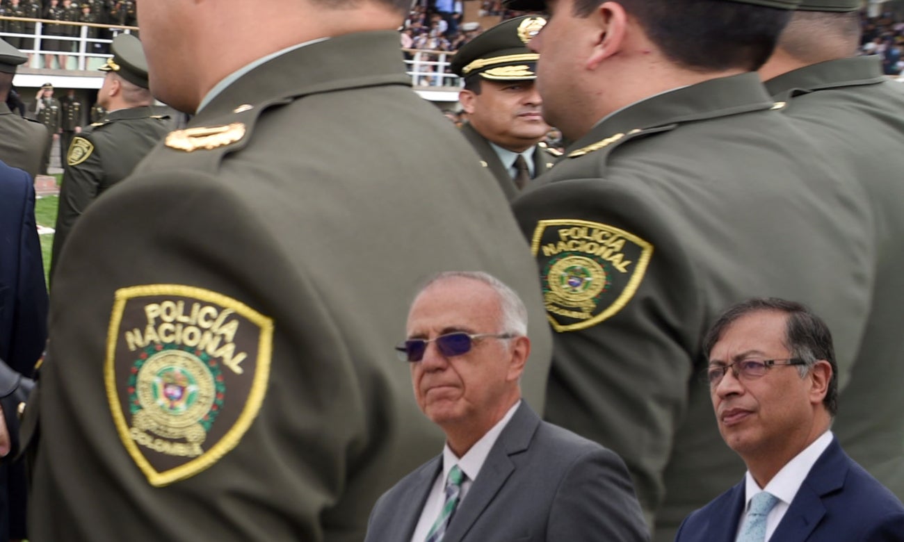 Gobierno Petro y la Policía Nacional