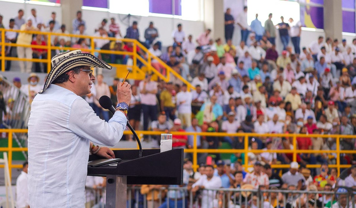 Gustavo Petro, presidente de Colombia