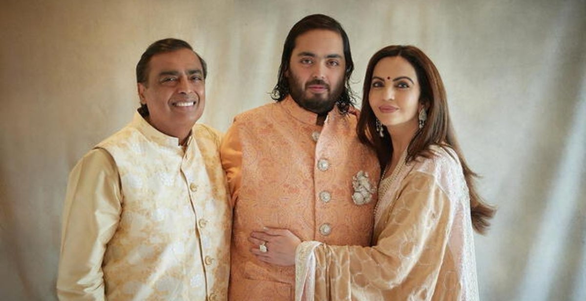 Anant Ambani y Radhika Merchan