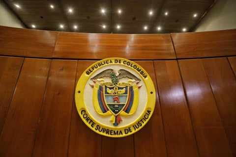 Sala de Audiencias de la Corte Suprema de Justicia.
