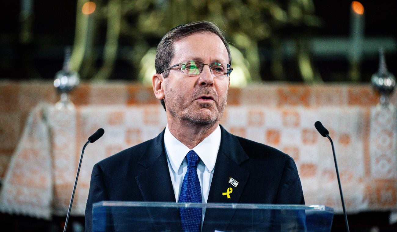 Isaac Herzog, presidente de Israel
