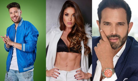 Miguel Melfi, Nataly Umaña, Alejandro Estrada