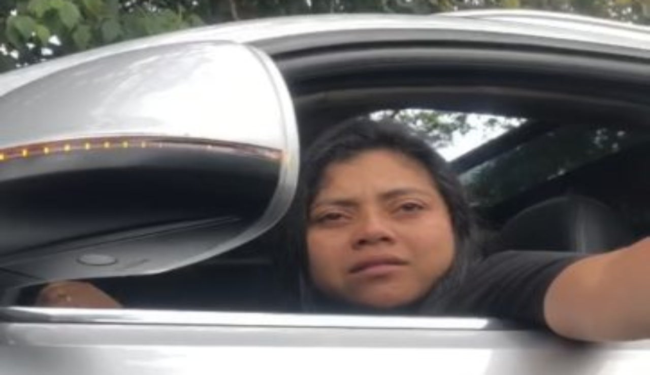 MUJER ALICORADA ACCIDENTE