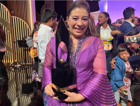 Nadia Fernanda Sánchez, mujer Cafam 2024.