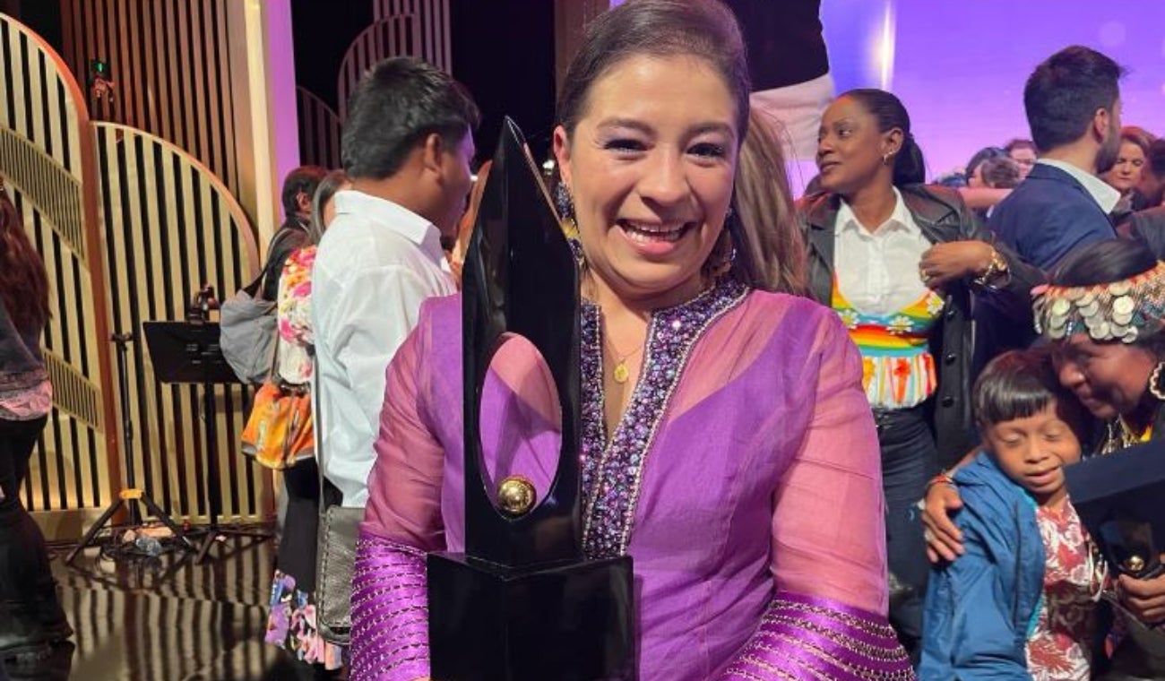 Nadia Fernanda Sánchez, la ganadora del Premio Cafam a la mujer 2024
