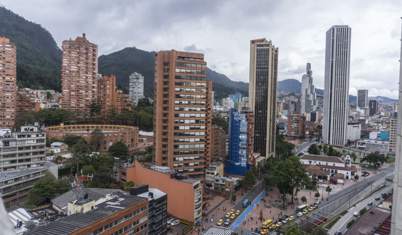 Panorámica de Bogotá